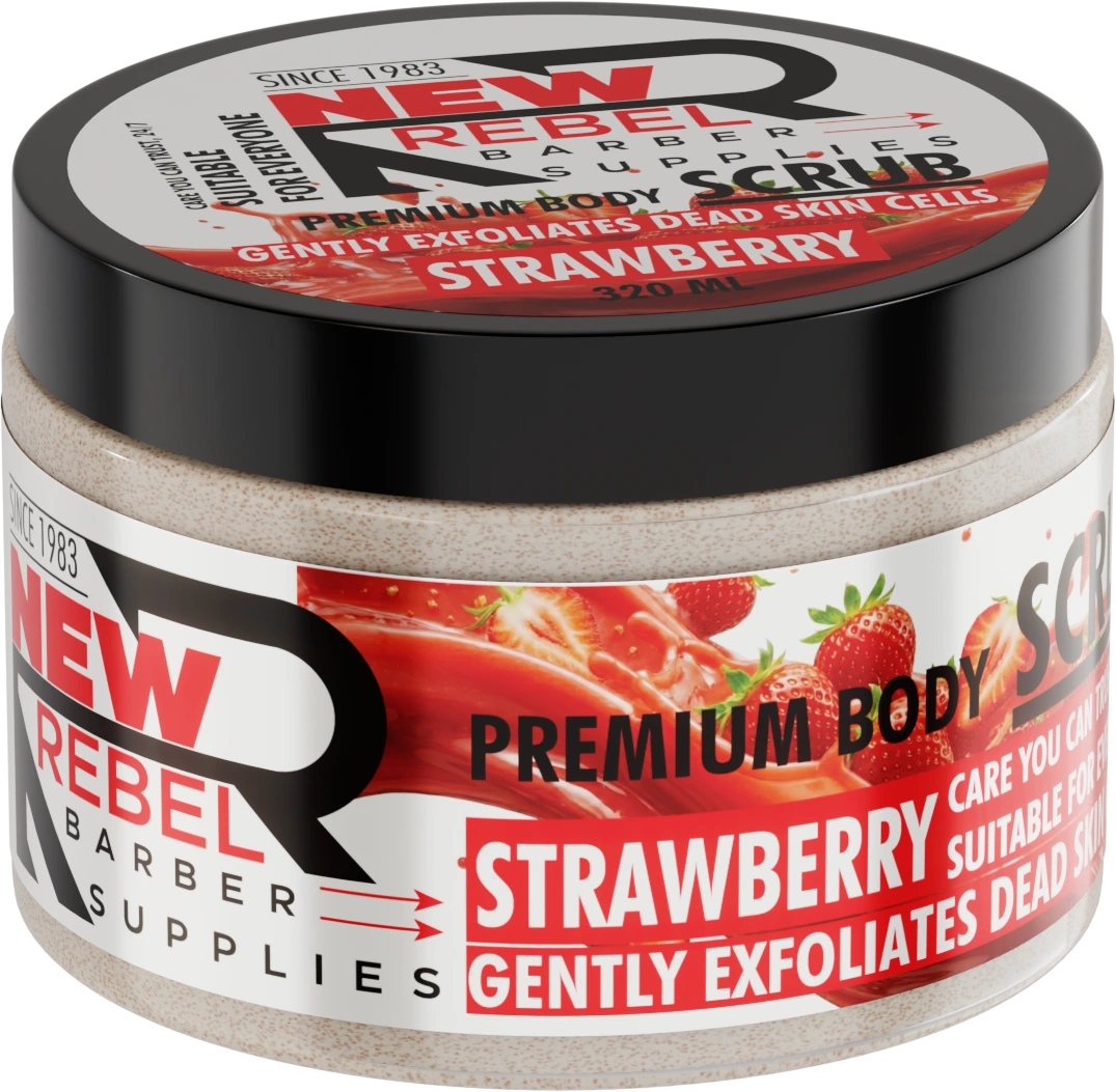New Rebel Strawberry Body Scrub